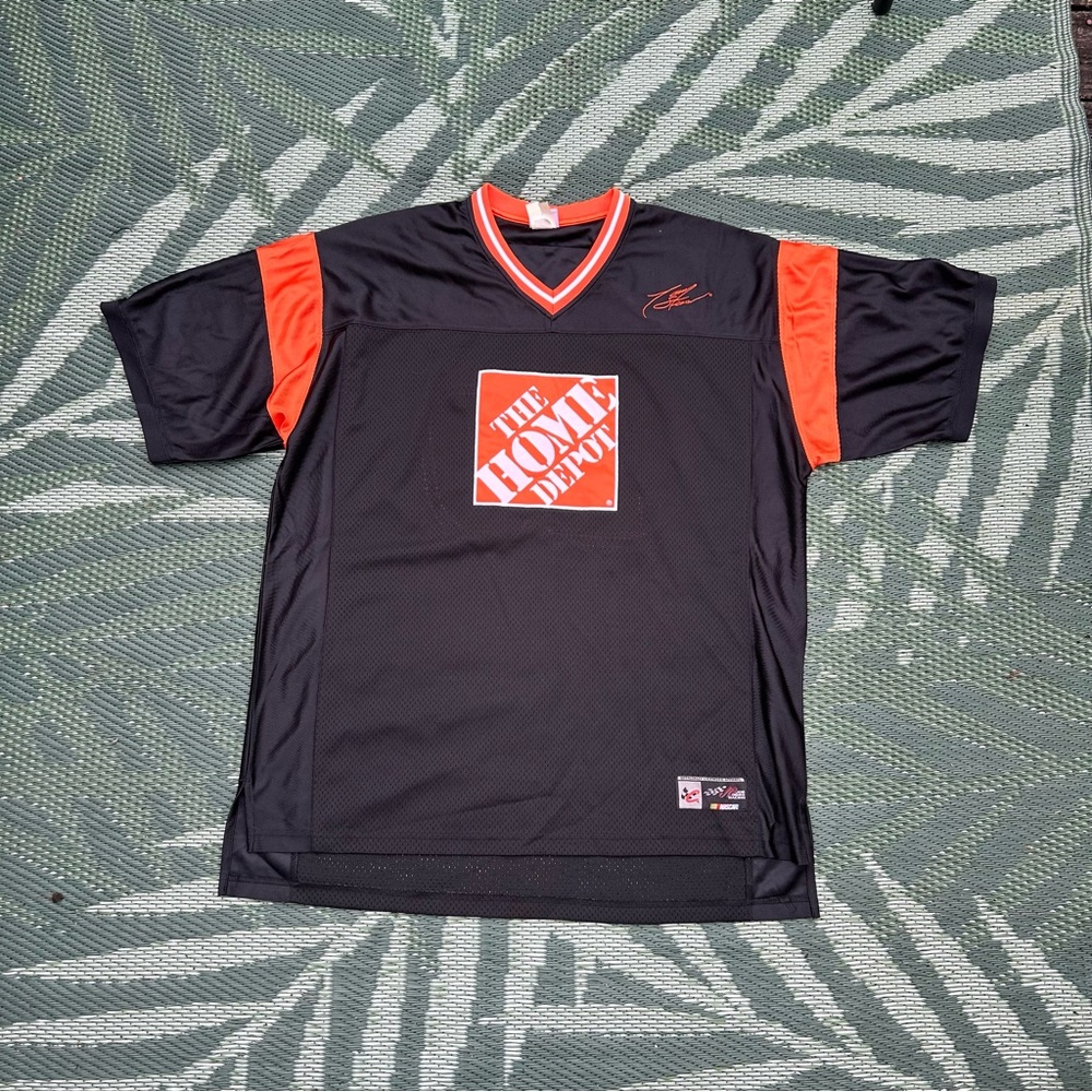 Chase Authentics Home Depot Black and Orange Jersey